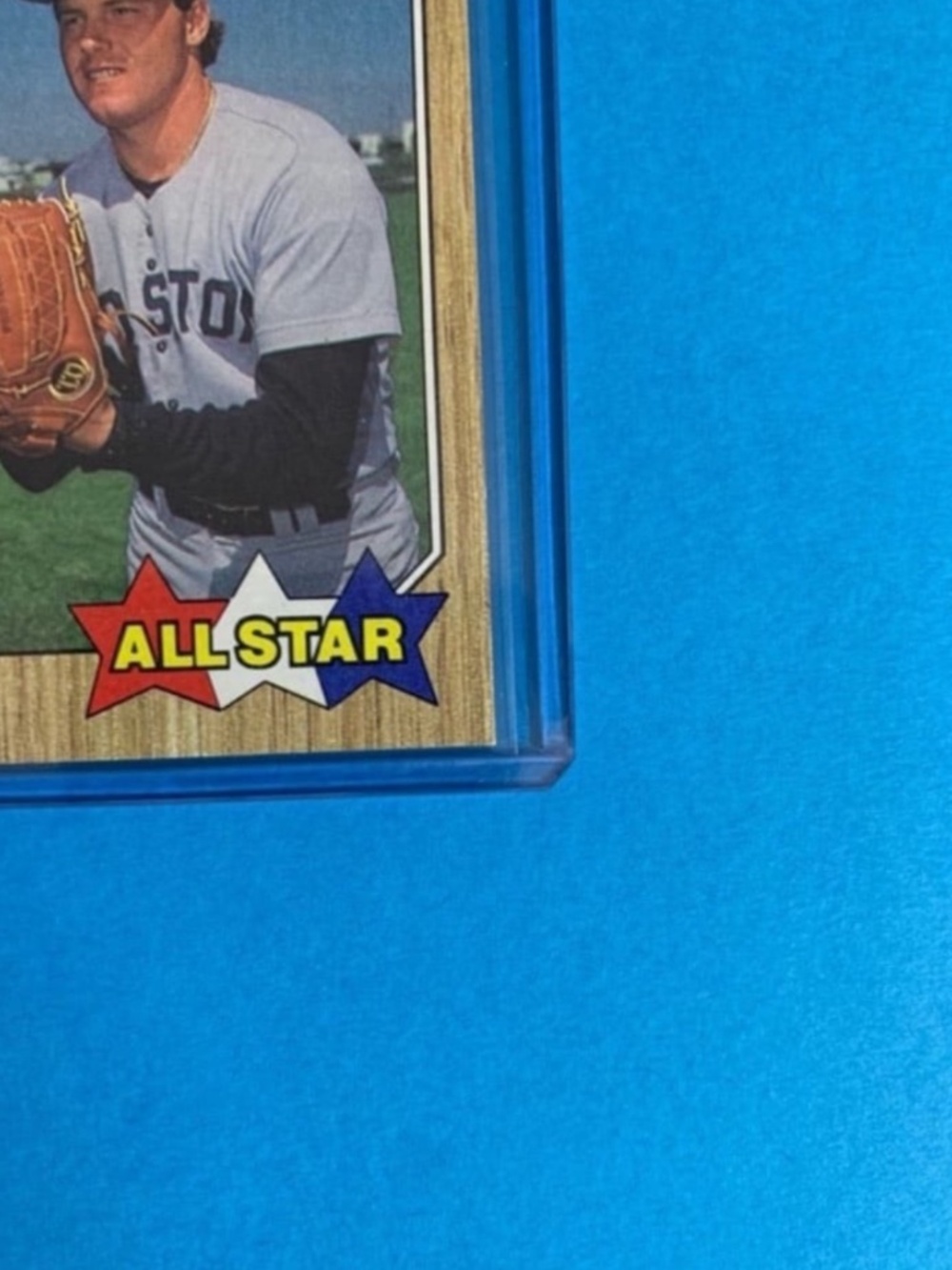 RARE WRONG BACK PRINTING PRESS ERROR ROGER CLEMENS - MINT!! - Picture 7 of 7